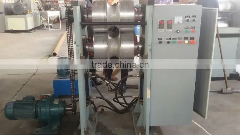 Embossing machine wood plastic post embossing machine