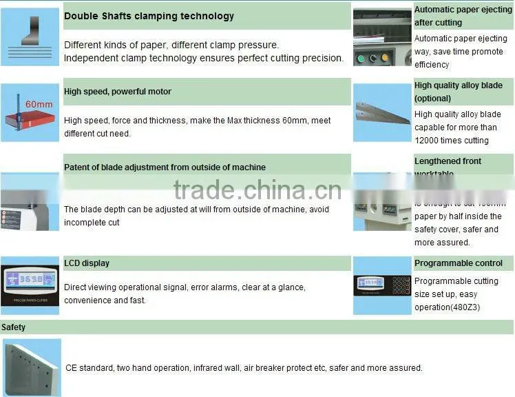 18 Inch Precision Digital Paper Guillotine Cutter