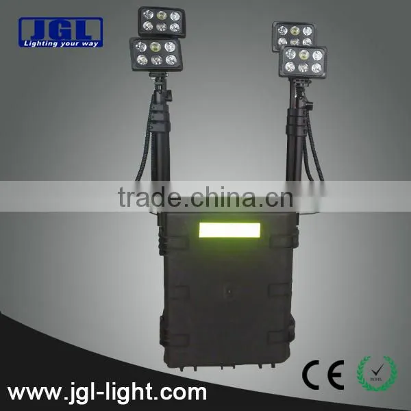 outdoor lamp fire store equipment explosion proof 72W 400LM led remote area lighting system military police equipment