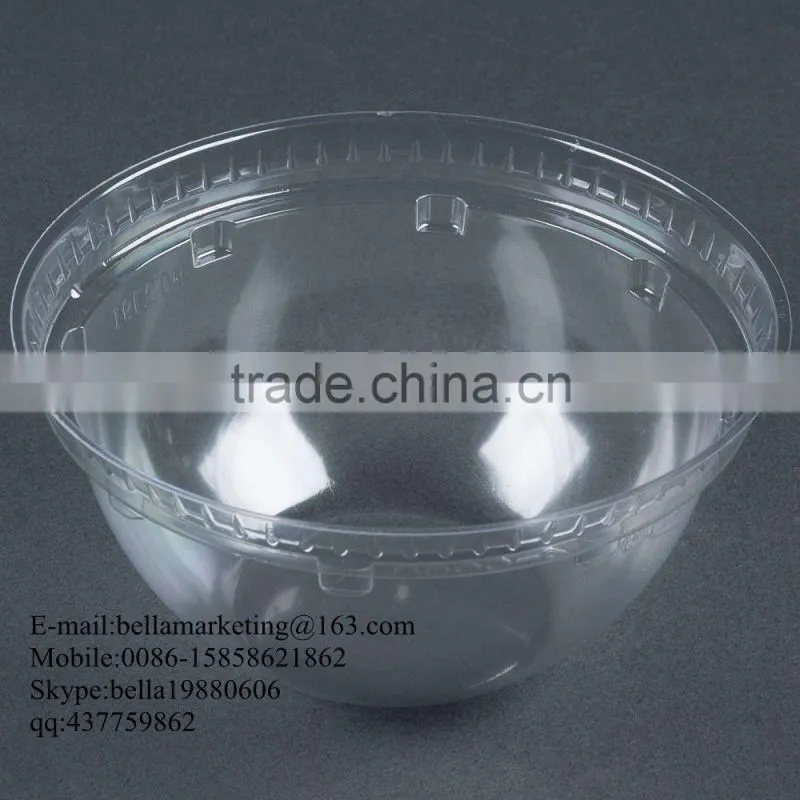 Disposable Clear plastic dome lids for 12,14 ,16,20,24 oz paper cup