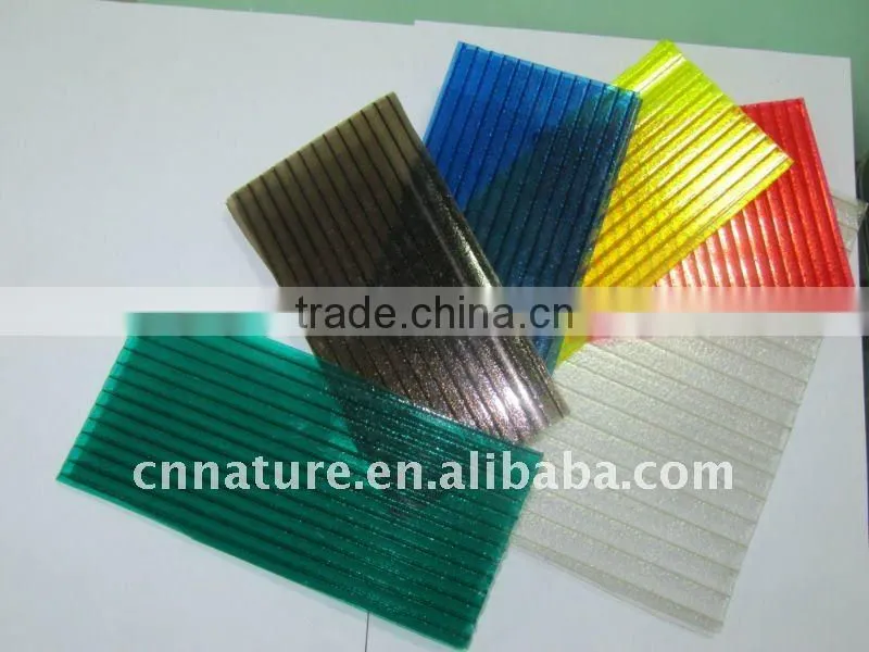 Building materialPolycarbonate crystal hollw sheet