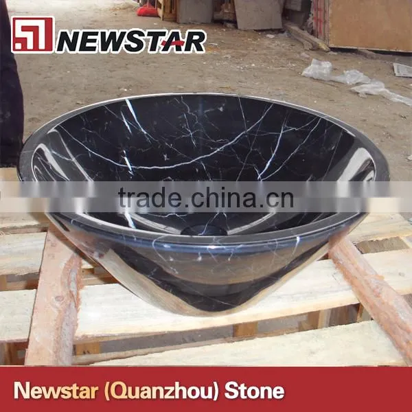 sunny beige marble stone sink