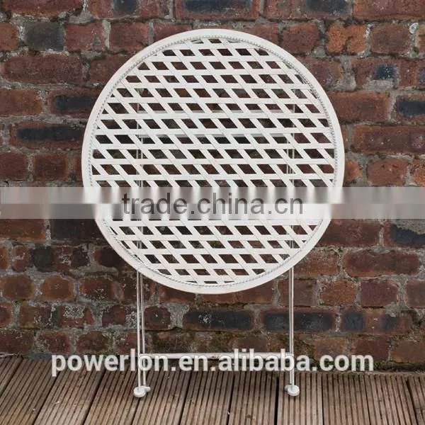 Fabulous Steel 2 Folding Chair 70cm Round Bistro Set Outdoor Furniture
