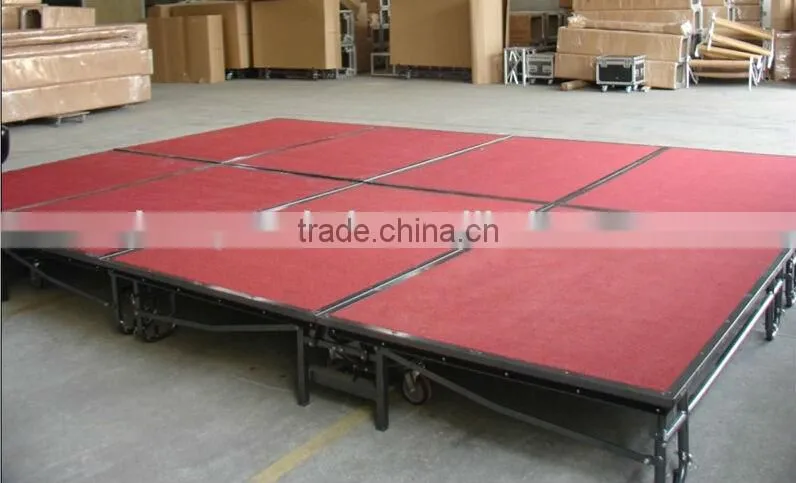Used portable folding mobile stage for sale FT-801