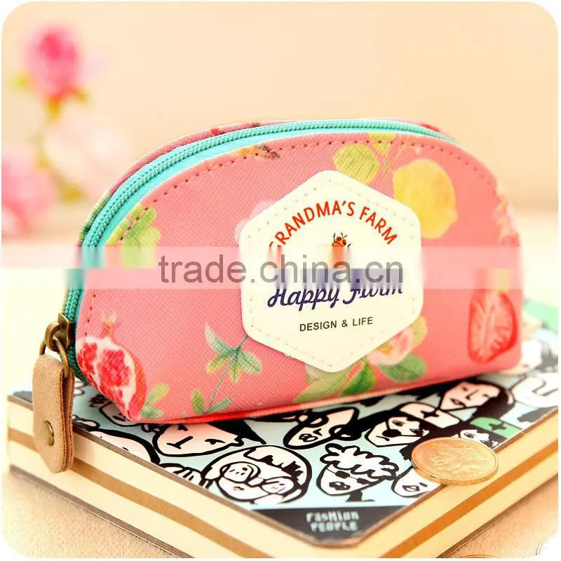 Q1092 Cute cartoon farm coin bag
