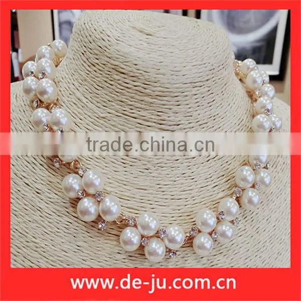 Charm Fashion Pearl Chunky Necklace