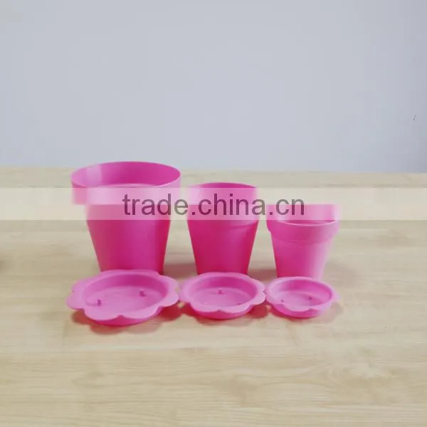 Plastic flower pot PP garden planter
