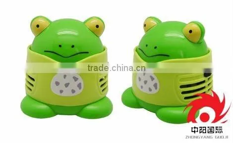 plastic Chinese Handy Frog Mini portable Vacuum Cleaner