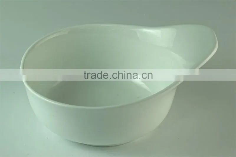 Wholesale Bulk White Sauce Ceramic Bowl