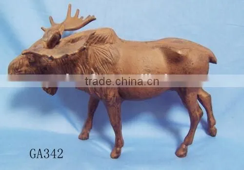 cast iron, garden decoration, cast iron moose,cast iron decorative pieces