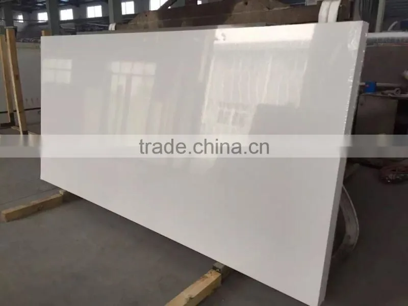 Solid Surface Grey Artificial Quartz Slab