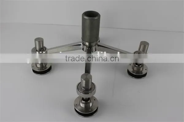 Stainless Steel glass curtain wall spider system for construction