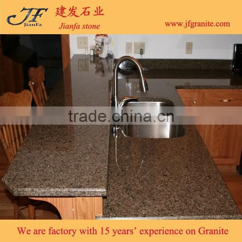 Labrador antique granite worktop and island, stratford-on-avon