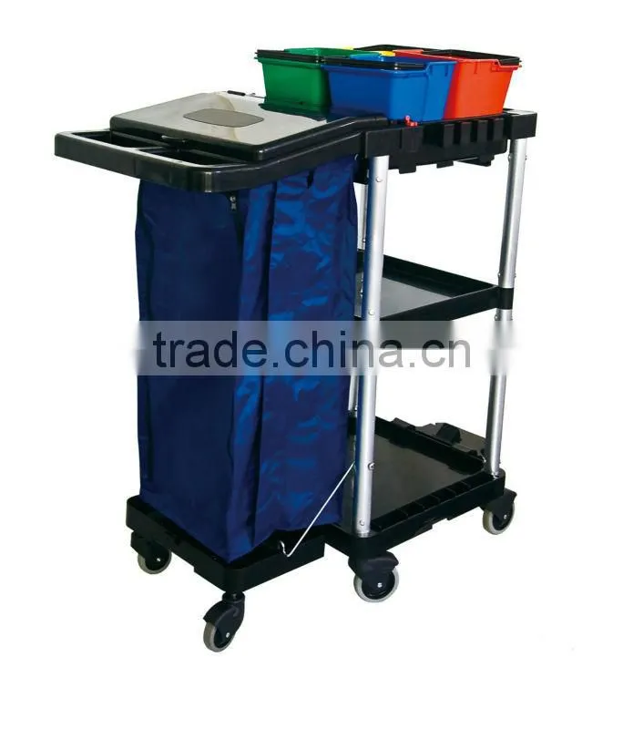 Square Janitor Cart cleaning trolley 05105