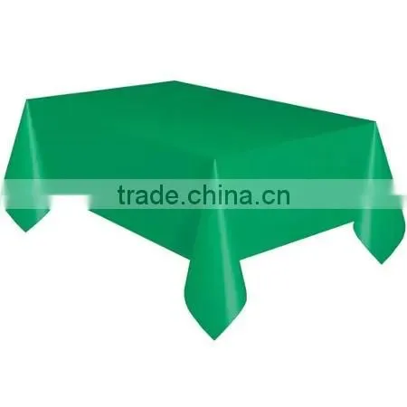 PEVA/EVA Plastic Table Cloth Golden Orange