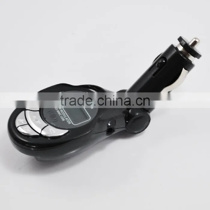 Car MP3 Player Wireless FM Transmitter With USB SD MMC Slot