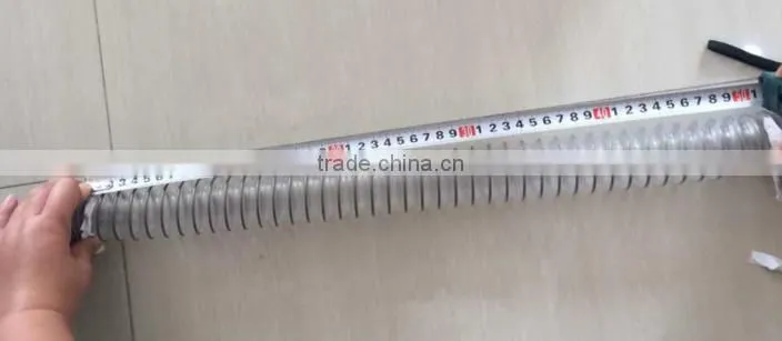 grey steel wire heat resistant pvc pipe