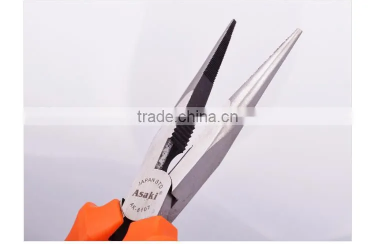 High quality Long Nose plier tool function