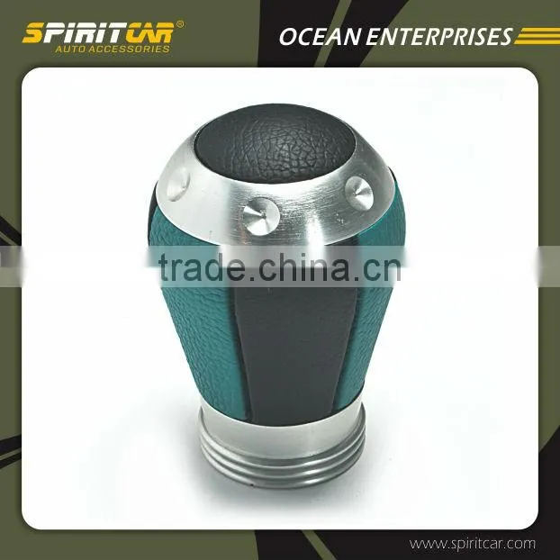 Genuine Leather Racing Car Gear Shift Knob