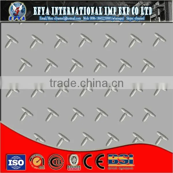 Q235B Checked Steel Plate/Sheet /diamond pattern aluminium sheet