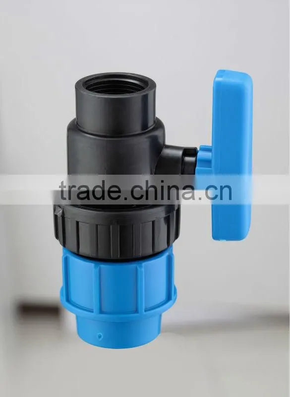 PP COMPRESSION BALL VALVE