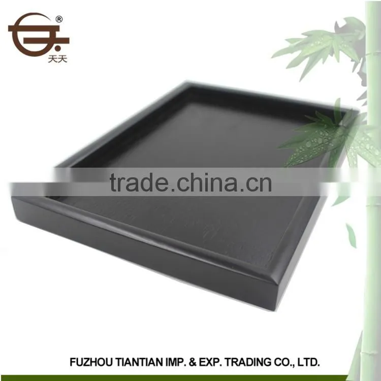2016 Wholesale square Korean Style wooden serving tray