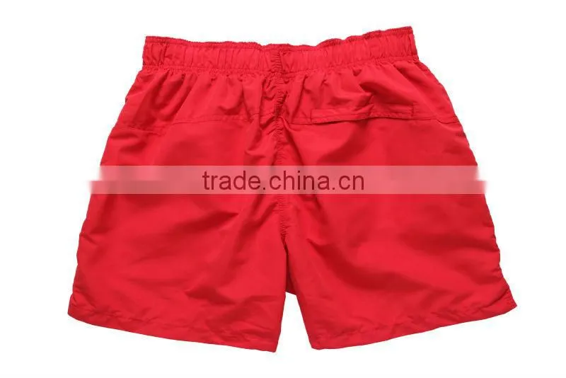 2014 light weight leisure pure color board shorts in china