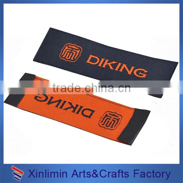 customized beatiful hot customized woven clothing printed private tag