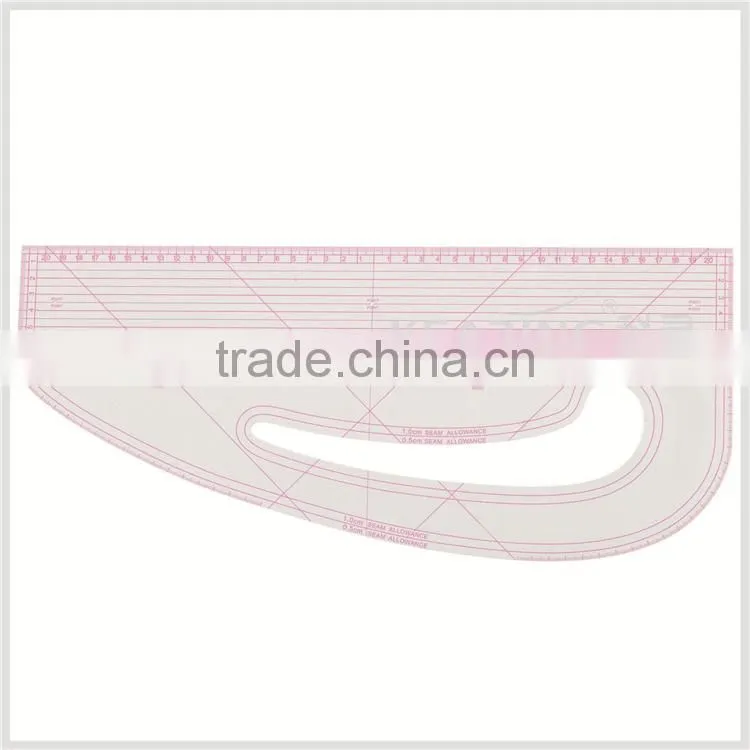 multifunctional patternmaking plastic french curve ruler6402
