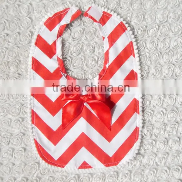 Fashionable style 100% cotton baby catasy bib