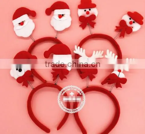 HFR-S14102412 New Christmas arrival hot sale wholesale Christmas party hairbands
