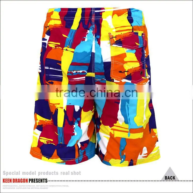 2014 custom design wholesale beach shorts for men