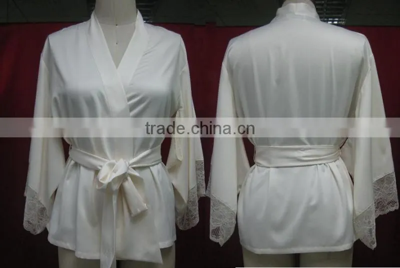 Matte Satin Kimono for woman E17032