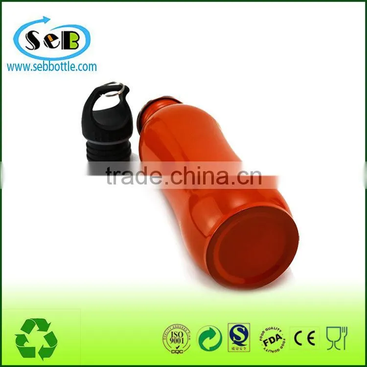 Wholesale 600ml Stainless Steel Outdoor Sports Water Bottle With Climbing Buckle Custom Logo
