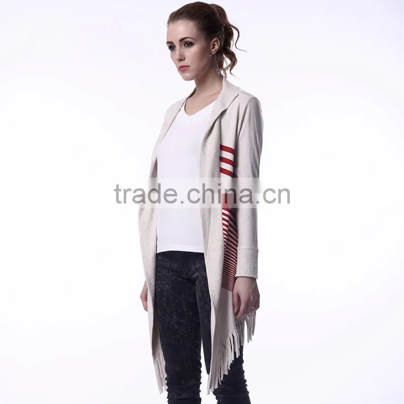 Factory Supplier women long cardigan knit sweaters