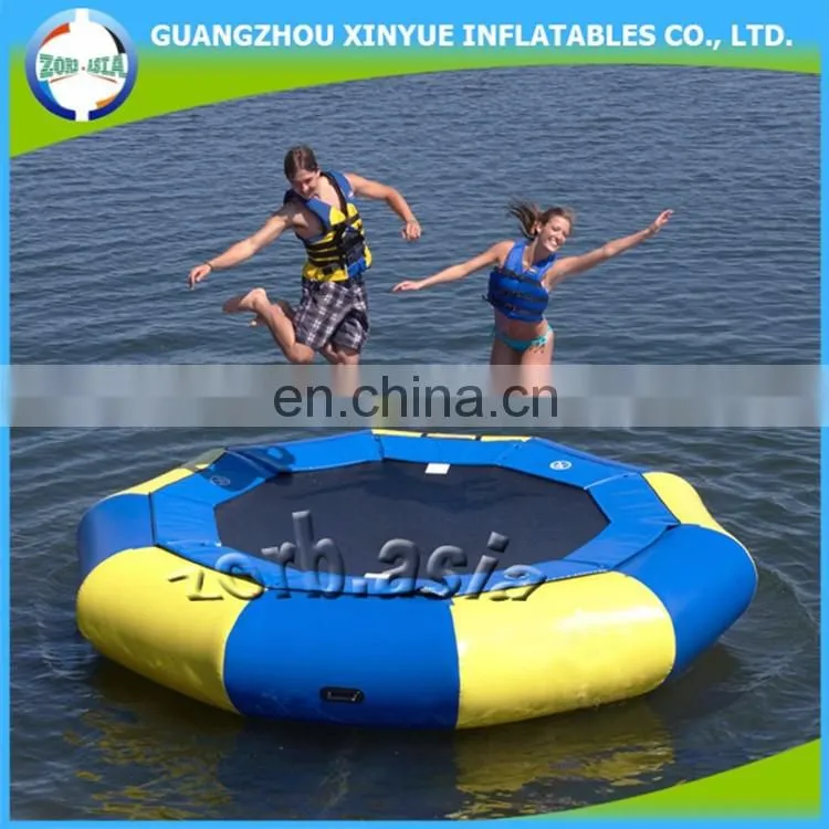2017 Inflatable Floating Trampoline For Inflatable Water Park Games
