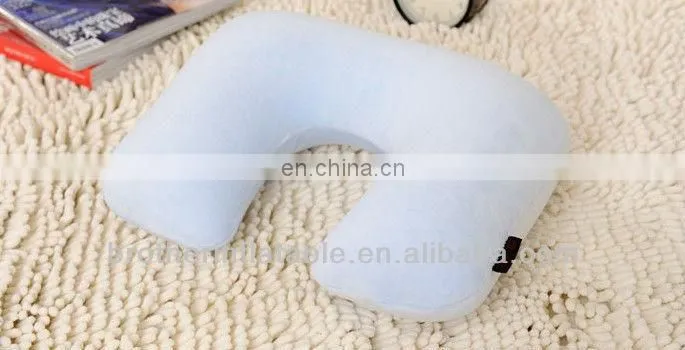 Comfortable travelling inflatable neck pillow