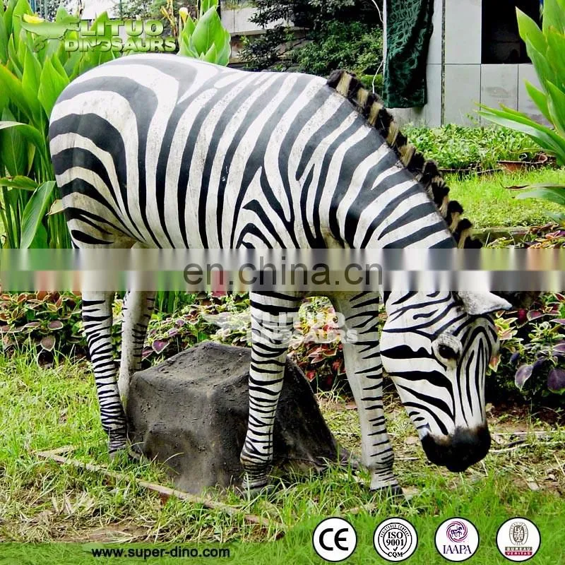Amusement outdoor animatronic life size animal replica