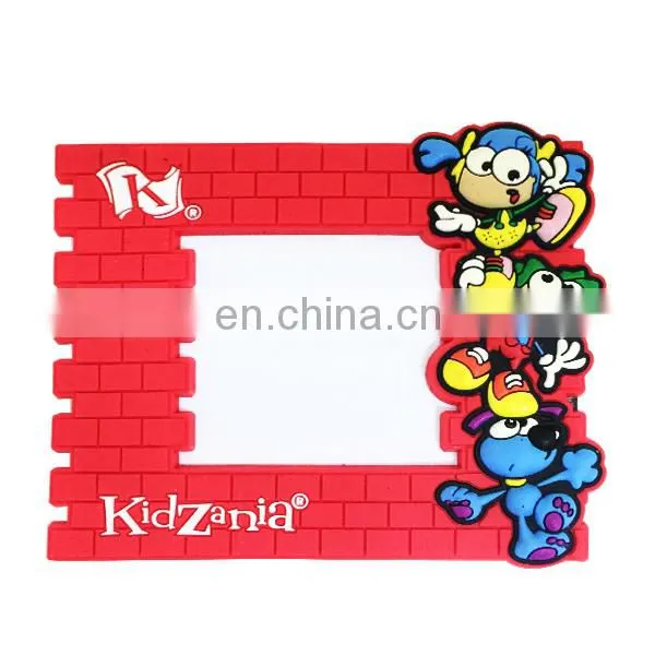 Custom 3D promotional rubber pvc frame