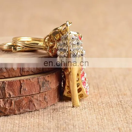 Bag charms Accessory High Heel Shoe Rhinestone Keychain
