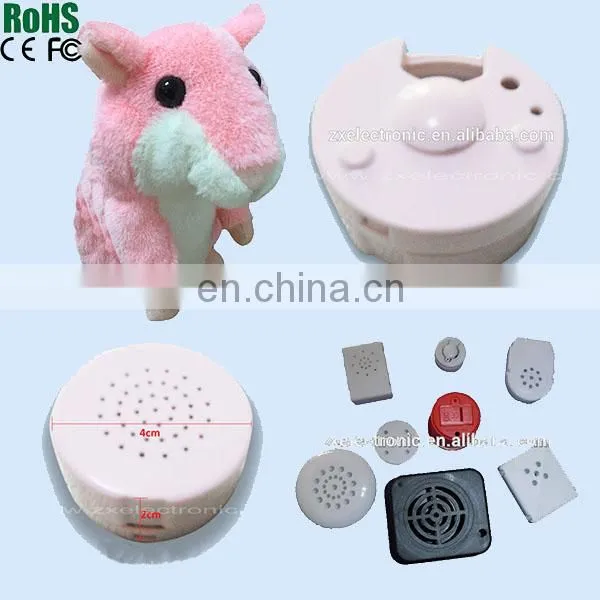 Light sensor voice recording playing sound module for toy