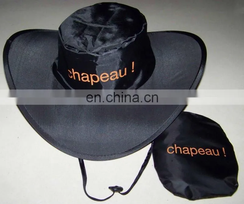 Fashion Acceccories type pocket hat ,190T foldable cap