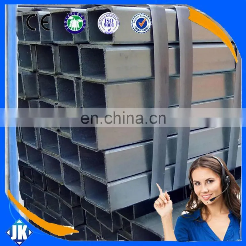 Goods best sellers pre galvanized section steel pipe/ galvanised square tube price