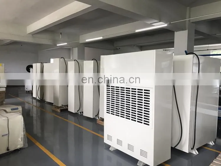 15KG/H industrial dehumidifier 480V 60HZ three phase with pump moisture absorber
