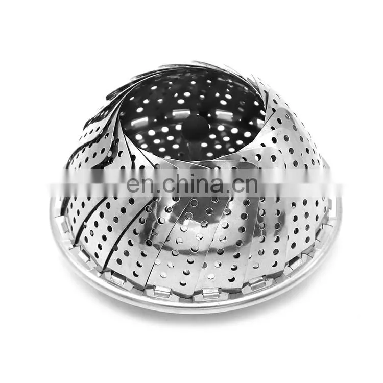 Stainless Steel Folding Collapsible Steamer Food Steamer Vegetable Steamer
