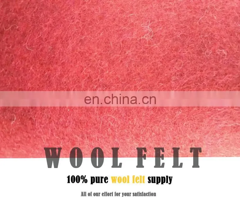 3mm thick 100% wool felt different colours woo felt