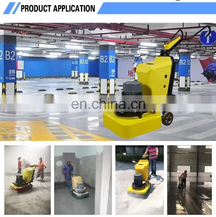 Hand held floor grinding machine price concrete grinder