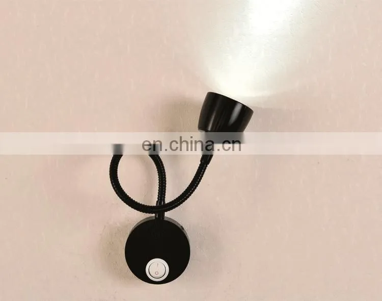 Flower Like No Wiring Wall Lamp With Chrome And Black Colour Hot Welcome Reading Lamp Bed Wall Factory Wall Lamp Designs