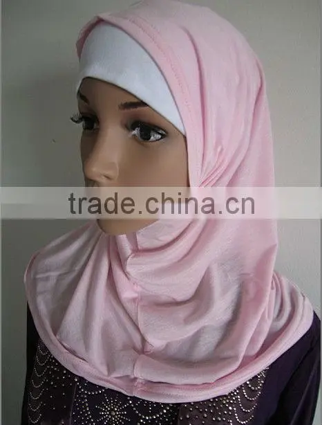 A493 Clearance SOLID COLOR TWO PIECES ISLAM HEADWEAR,MUSLIM HIJAB