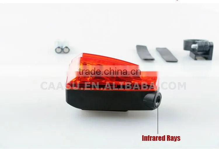 Ultra Bright 2 Laser Lane Markers Tail Bike Lights